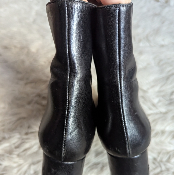 Prada Nappa Leather Ankle Boots in Black 1T223F - Picture 7 of 13
